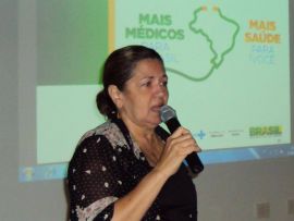 Salete Cunha falou sobre o Mais Médicos para o Blog do BG e TV Metropoliano